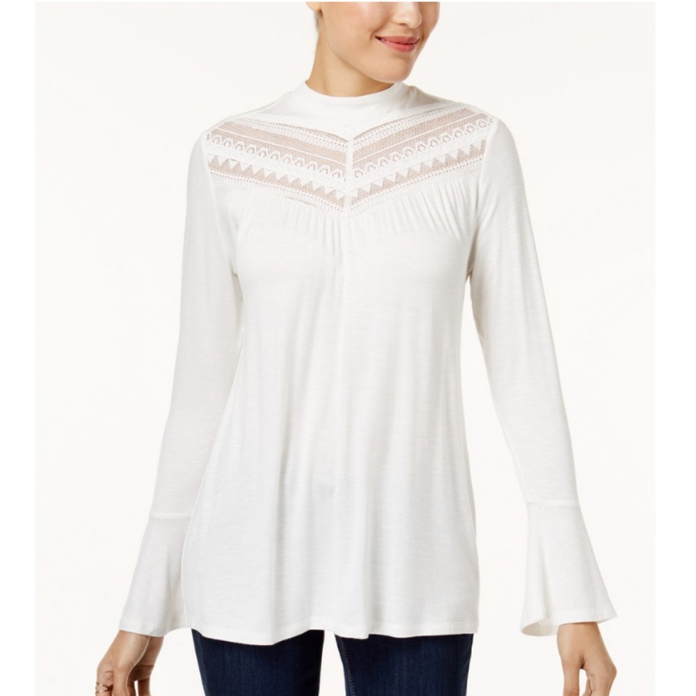 NWT Lace Top - White